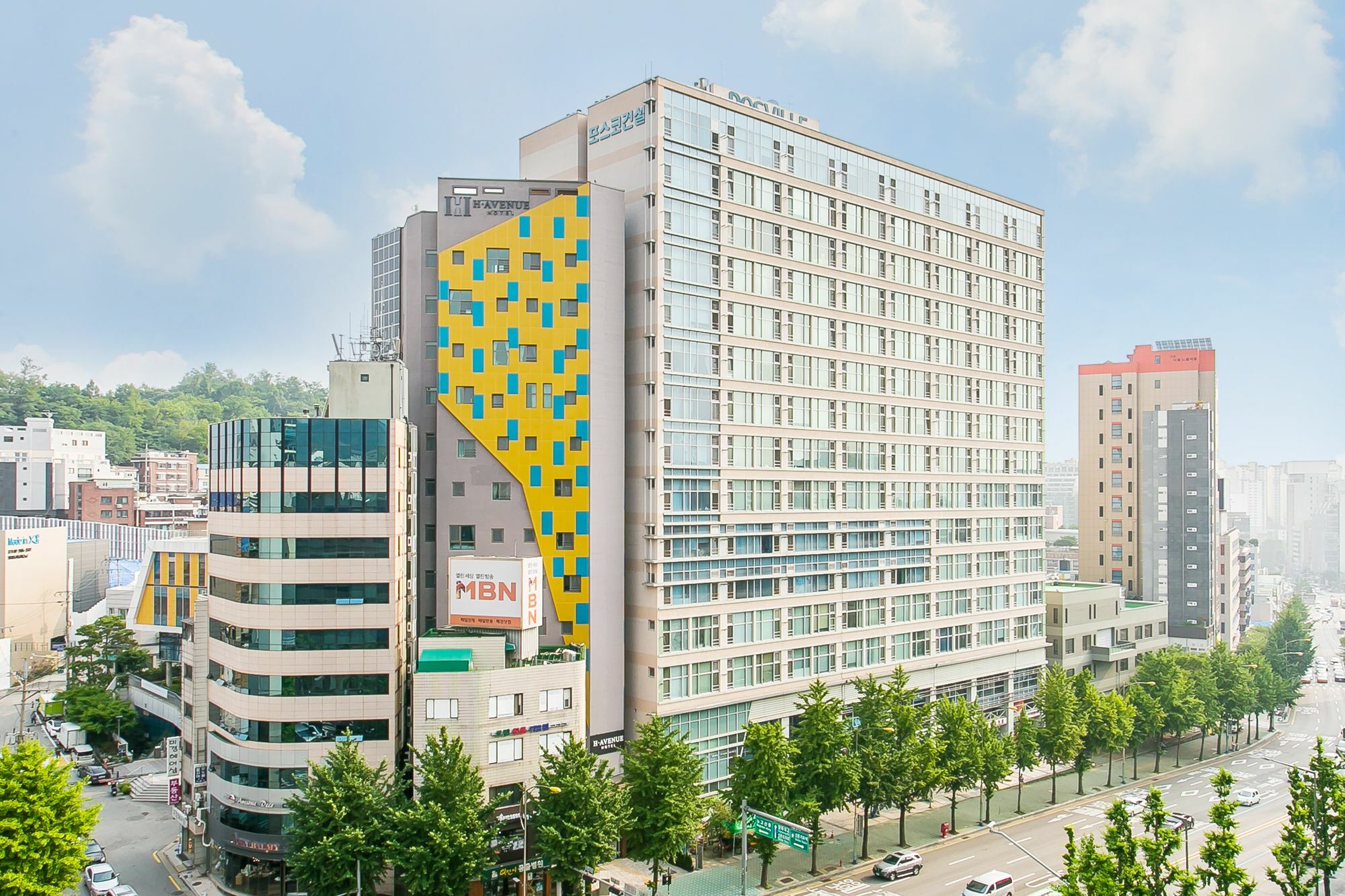 H Avenue Hotel Idae Shinchon Séoul Extérieur photo