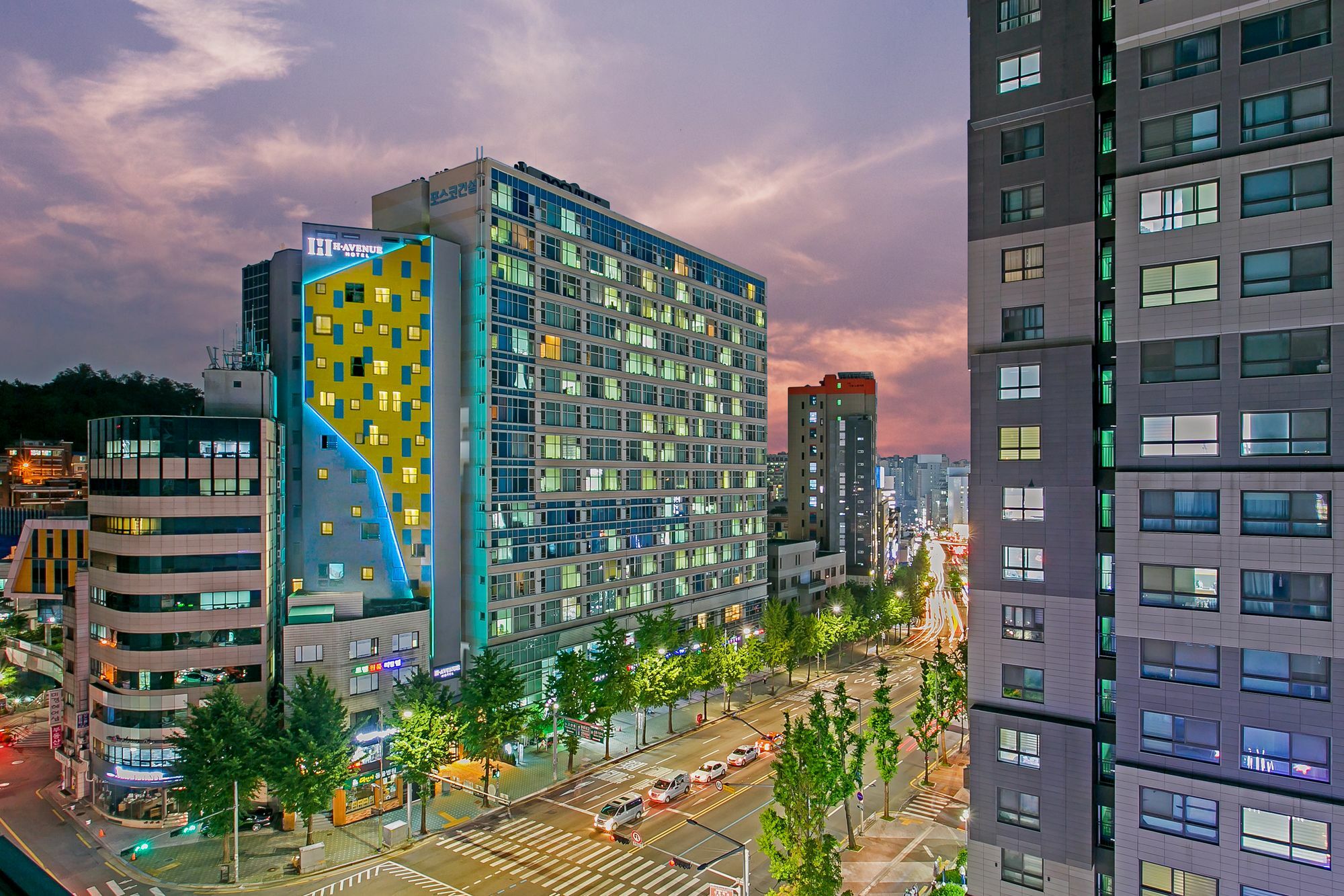H Avenue Hotel Idae Shinchon Séoul Extérieur photo