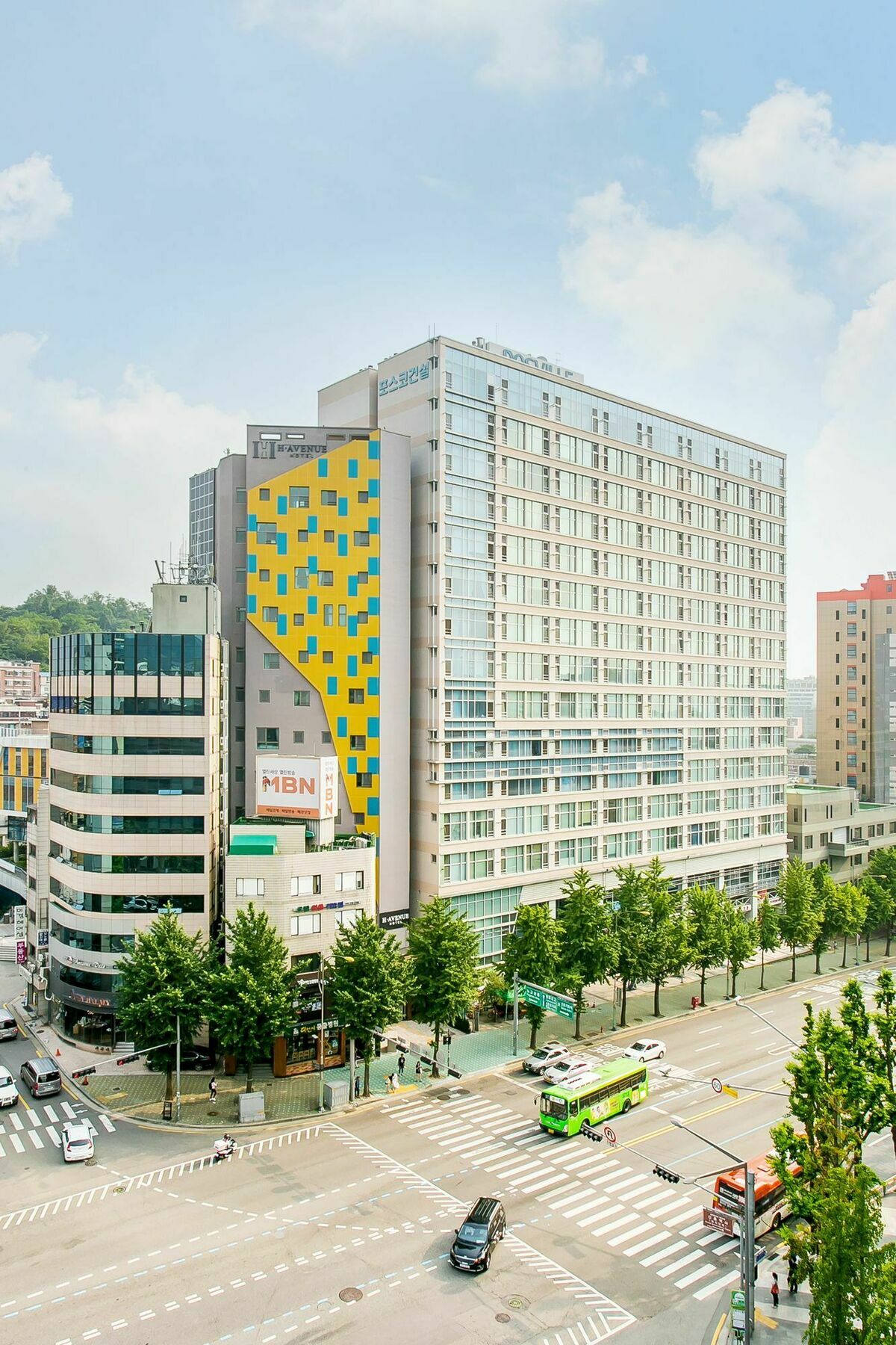 H Avenue Hotel Idae Shinchon Séoul Extérieur photo